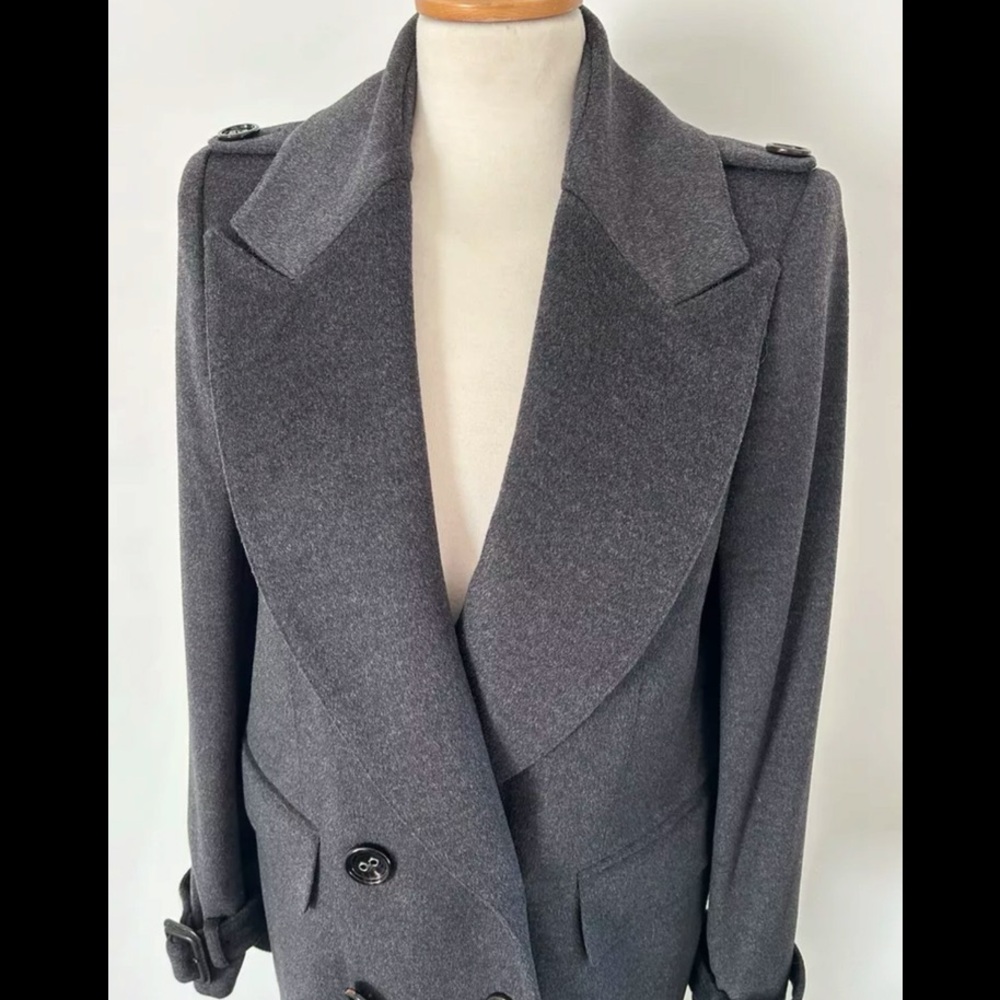 BEAUTIFUL, long, cashmere Burberry Prorsum overcoat. Charcoal grey. - Picture 2 of 6
